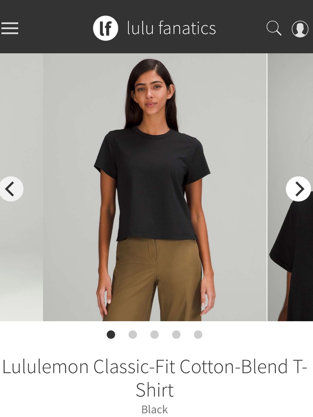 Lululemon Classic-Fit Cotton-Blend T-Shirt